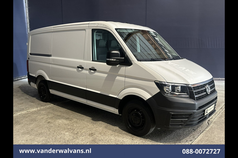 Volkswagen Crafter 2.0 TDI 141pk L3H2 L2H1 Euro6 Airco | Camera | Apple Carplay | Android Auto Parkeersensoren, Bijrijdersbank
