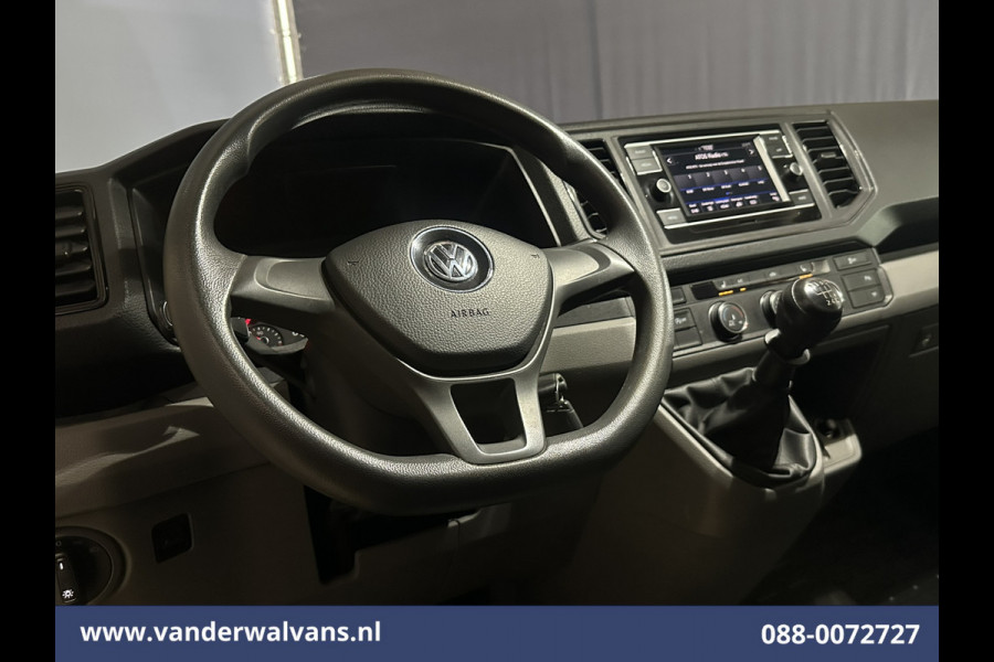 Volkswagen Crafter 2.0 TDI 141pk L3H2 L2H1 Euro6 Airco | Camera | Apple Carplay | Android Auto Parkeersensoren, Bijrijdersbank