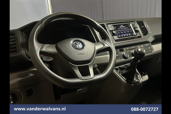 Volkswagen Crafter 2.0 TDI 141pk L3H2 L2H1 Euro6 Airco | Camera | Apple Carplay | Android Auto Parkeersensoren, Bijrijdersbank
