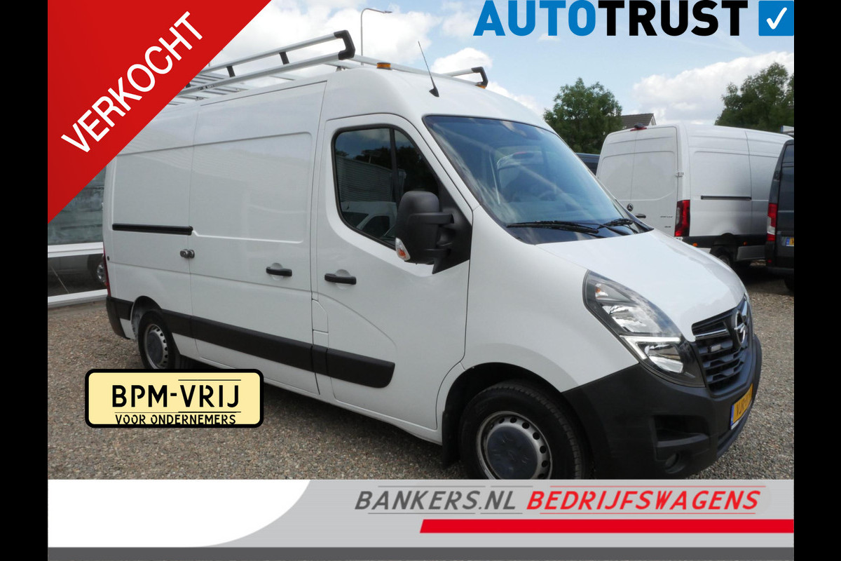 Opel Movano 136PK L2H2 Airco Imp Cam Haak INRICHTING
