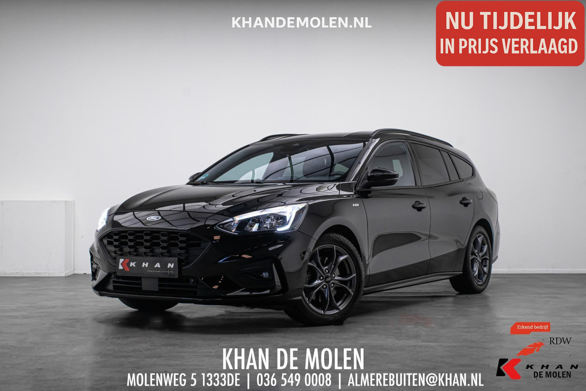 Ford FOCUS Wagon 1.0 EcoBoost Hybrid ST Line X Business ACC|Camera|B&O|Elektrische achterklep|Stoel- en stuurverwarming|LED-verlichting|Parkeersensoren voor en achter|Privacy Glass|Draadloos opladen|KeyFree|Winterpakket|Technology Pack