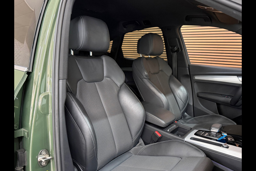 Audi Q5 Sportback 50 TFSI e S-line edition | Luchtvering | District Green | Ambient | Matrix-LED / OLED | Business-Pack | CarPlay