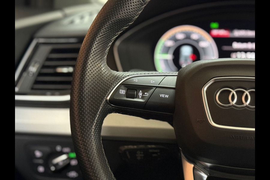 Audi Q5 Sportback 50 TFSI e S-line edition | Luchtvering | District Green | Ambient | Matrix-LED / OLED | Business-Pack | CarPlay