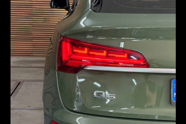 Audi Q5 Sportback 50 TFSI e S-line edition | Luchtvering | District Green | Ambient | Matrix-LED / OLED | Business-Pack | CarPlay