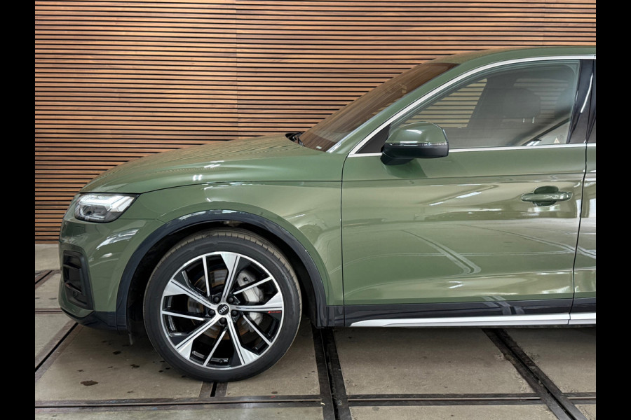 Audi Q5 Sportback 50 TFSI e S-line edition | Luchtvering | District Green | Ambient | Matrix-LED / OLED | Business-Pack | CarPlay
