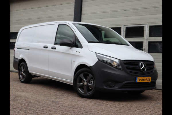 Mercedes-Benz eVito 112 66 kWh SoH 97,6 % AC + DC Snelladen L2 Lang - LM - Camera - 3 Zits - Betimmerd