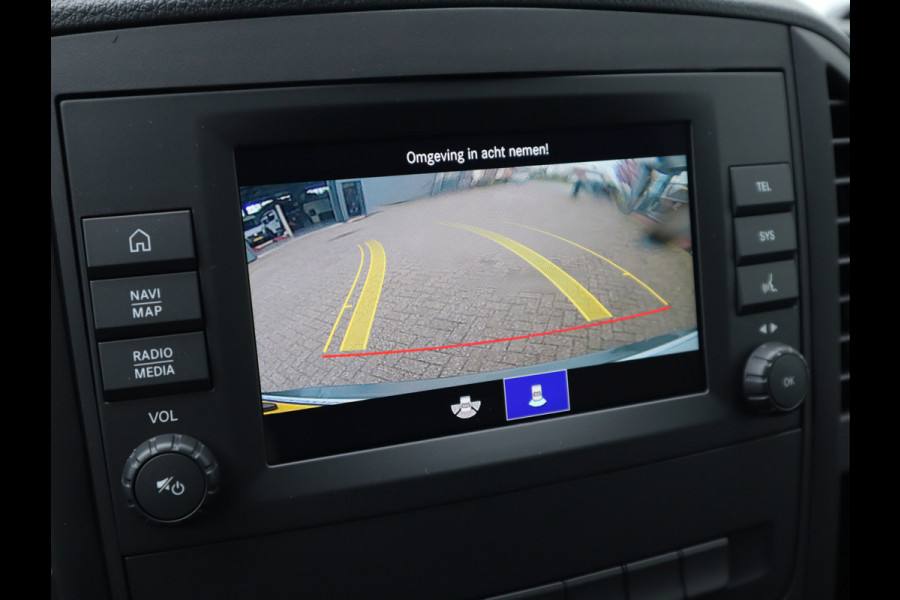 Mercedes-Benz eVito 112 66 kWh SoH 97,6 % AC + DC Snelladen L2 Lang - LM - Camera - 3 Zits - Betimmerd