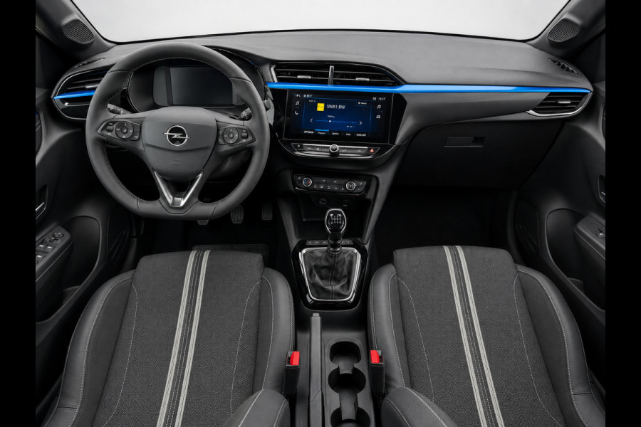 Opel Corsa 1.2 Turbo 100pk YES Facelift Bleu Vertigo Black Roof Stoel en Stuurverwarming Wireless CarPlay 16” LMV