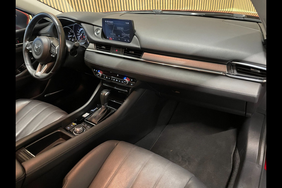 Mazda 6 2.0 SkyActiv-G 165 Signature|FULL OPTION|TREKAAK|ACC|HUD|LEDER|MEMORY|STUUR+STOELVERW+VENT|360 CAMERA|CARPLAY|NAP|NL-AUTO|