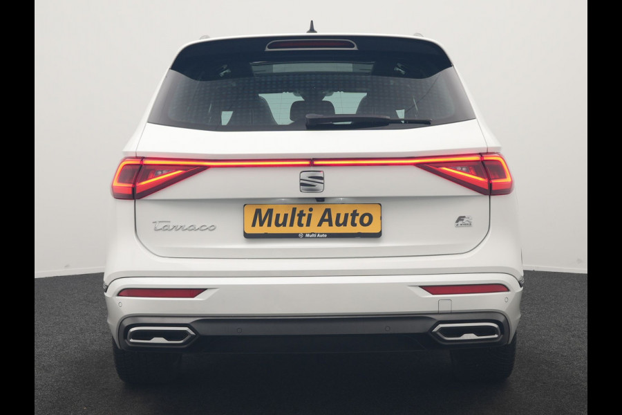 Seat Tarraco 1.4 TSI e-Hybrid FR Business Intense PHEV 245pk Dealer O.H. | Trekhaak Af Fabriek | Panodak | Adaptive Cruise | 360 Camera | Sportstoelen Memory & Verwarmd | Keyless | Blis | Stuur Verwarmd | Apple Carplay | Navigatie | DAB | 20" L.M | Plug In Hybrid