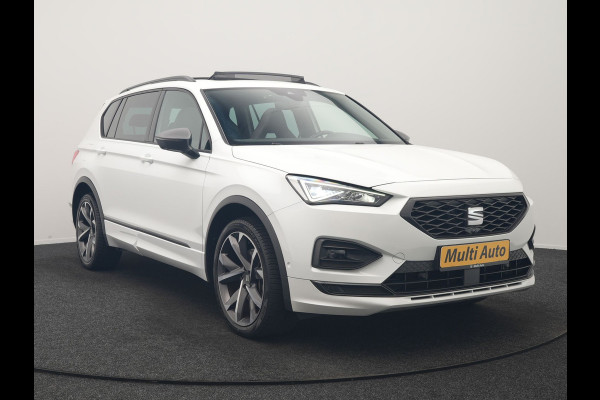 Seat Tarraco 1.4 TSI e-Hybrid FR Business Intense PHEV 245pk Dealer O.H. | Trekhaak Af Fabriek | Panodak | Adaptive Cruise | 360 Camera | Sportstoelen Memory & Verwarmd | Keyless | Blis | Stuur Verwarmd | Apple Carplay | Navigatie | DAB | 20" L.M | Plug In Hybrid