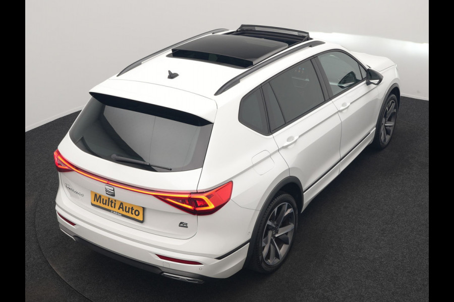 Seat Tarraco 1.4 TSI e-Hybrid FR Business Intense PHEV 245pk Dealer O.H. | Trekhaak Af Fabriek | Panodak | Adaptive Cruise | 360 Camera | Sportstoelen Memory & Verwarmd | Keyless | Blis | Stuur Verwarmd | Apple Carplay | Navigatie | DAB | 20" L.M | Plug In Hybrid