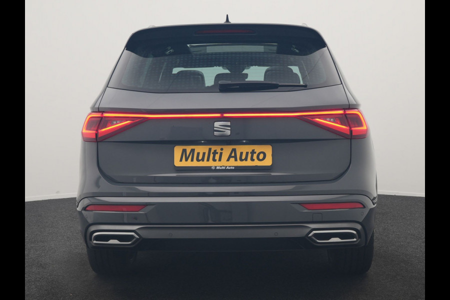 Seat Tarraco 1.4 TSI e-Hybrid FR Business Intense PHEV 245pk Dealer O.H. | Trekhaak Af Fabriek | Panodak | Adaptive Cruise | 360 Camera | Lederen Sportstoelen Memory & Verwarmd | Keyless | Blis | Stuur Verwarmd | Apple Carplay | Navigatie | DAB | 20"L.M | Plug In Hybrid |