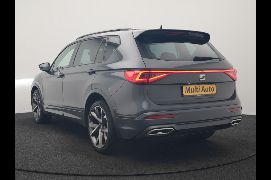 Seat Tarraco 1.4 TSI e-Hybrid FR Business Intense PHEV 245pk Dealer O.H. | Trekhaak Af Fabriek | Panodak | Adaptive Cruise | 360 Camera | Lederen Sportstoelen Memory & Verwarmd | Keyless | Blis | Stuur Verwarmd | Apple Carplay | Navigatie | DAB | 20"L.M | Plug In Hybrid |