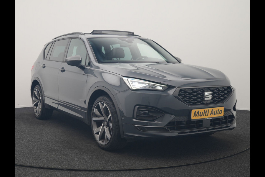 Seat Tarraco 1.4 TSI e-Hybrid FR Business Intense PHEV 245pk Dealer O.H. | Trekhaak Af Fabriek | Panodak | Adaptive Cruise | 360 Camera | Lederen Sportstoelen Memory & Verwarmd | Keyless | Blis | Stuur Verwarmd | Apple Carplay | Navigatie | DAB | 20"L.M | Plug In Hybrid |