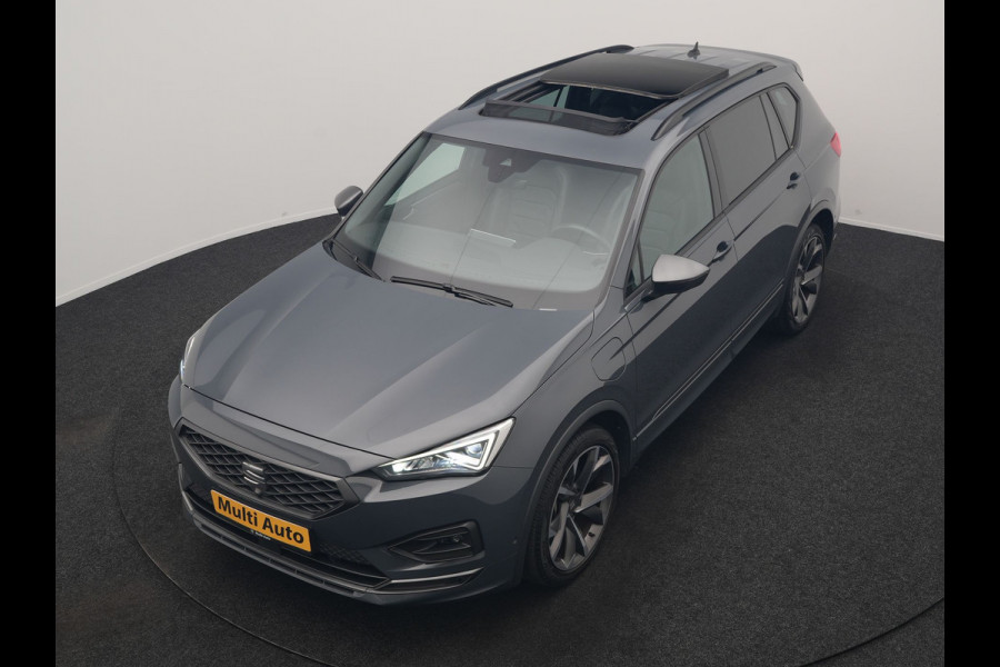Seat Tarraco 1.4 TSI e-Hybrid FR Business Intense PHEV 245pk Dealer O.H. | Trekhaak Af Fabriek | Panodak | Adaptive Cruise | 360 Camera | Lederen Sportstoelen Memory & Verwarmd | Keyless | Blis | Stuur Verwarmd | Apple Carplay | Navigatie | DAB | 20"L.M | Plug In Hybrid |