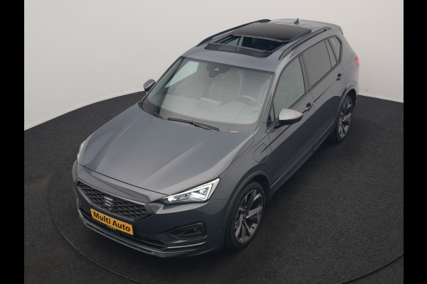 Seat Tarraco 1.4 TSI e-Hybrid FR Business Intense PHEV 245pk Dealer O.H. | Trekhaak Af Fabriek | Panodak | Adaptive Cruise | 360 Camera | Lederen Sportstoelen Memory & Verwarmd | Keyless | Blis | Stuur Verwarmd | Apple Carplay | Navigatie | DAB | 20"L.M | Plug In Hybrid |