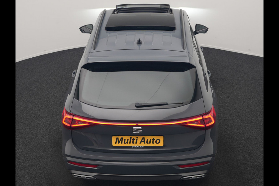 Seat Tarraco 1.4 TSI e-Hybrid FR Business Intense PHEV 245pk Dealer O.H. | Trekhaak Af Fabriek | Panodak | Adaptive Cruise | 360 Camera | Lederen Sportstoelen Memory & Verwarmd | Keyless | Blis | Stuur Verwarmd | Apple Carplay | Navigatie | DAB | 20"L.M | Plug In Hybrid |