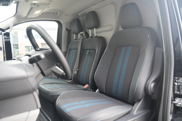 Ford E-Transit Custom 340 L2H1 Sport 71 kWh 218pk - 2x Schuif - ACC - B&O - Navi - Stoel/Stuurverwarming - 360 Camera - Trekhaak - Rijklaar