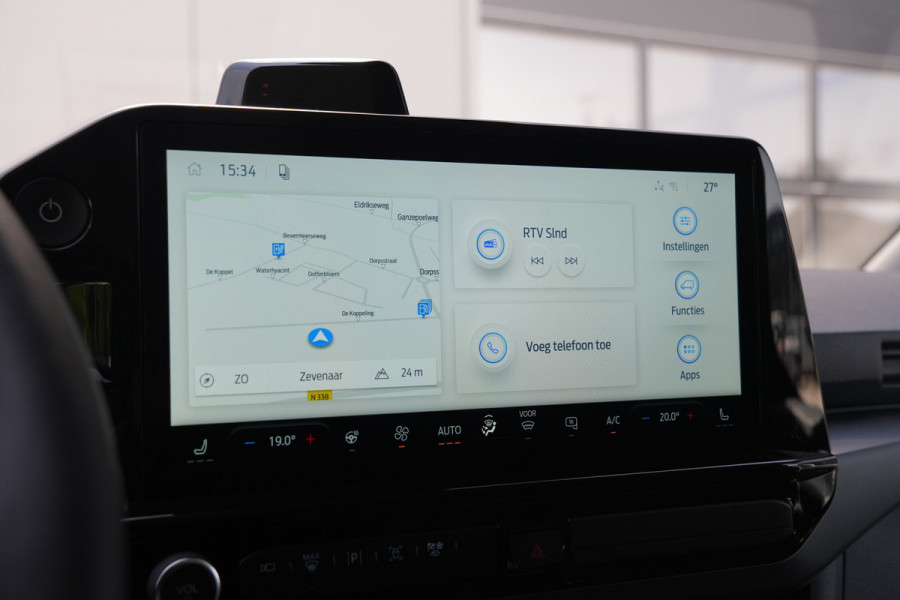Ford E-Transit Custom 340 L2H1 Sport 71 kWh 218pk - 2x Schuif - ACC - B&O - Navi - Stoel/Stuurverwarming - 360 Camera - Trekhaak - Rijklaar