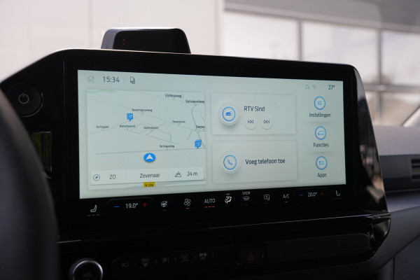 Ford E-Transit Custom 340 L2H1 Sport 71 kWh 218pk - 2x Schuif - ACC - B&O - Navi - Stoel/Stuurverwarming - 360 Camera - Trekhaak - Rijklaar