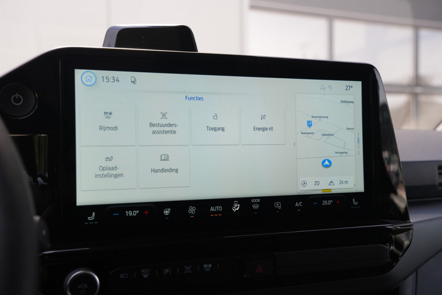 Ford E-Transit Custom 340 L2H1 Sport 71 kWh 218pk - 2x Schuif - ACC - B&O - Navi - Stoel/Stuurverwarming - 360 Camera - Trekhaak - Rijklaar