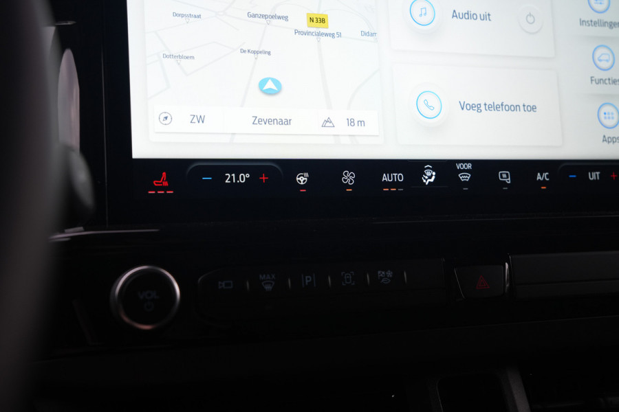 Ford E-Transit Custom 340 L2H1 Sport 71 kWh 218pk - 2x Schuif - ACC - B&O - Navi - Stoel/Stuurverwarming - 360 Camera - Trekhaak - Rijklaar