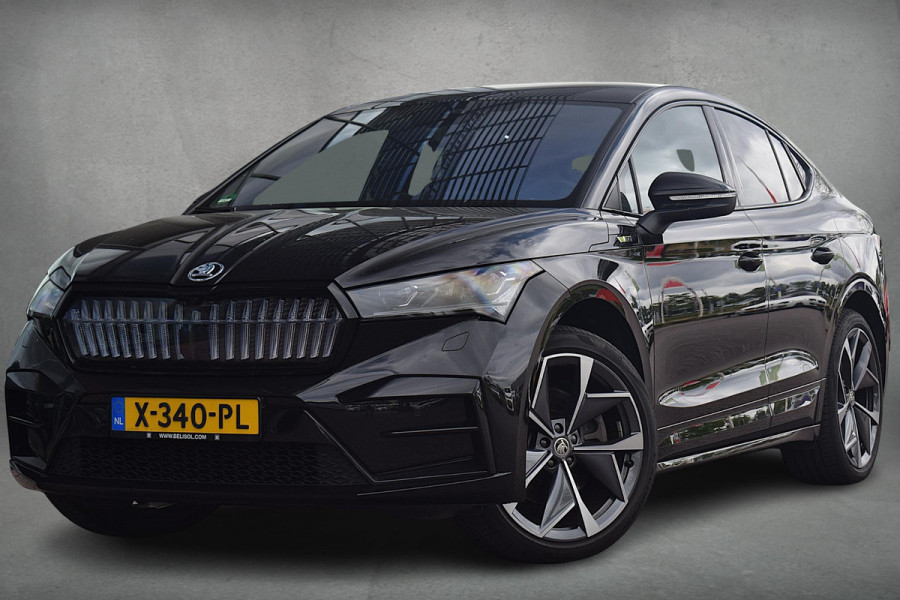 Škoda ENYAQ Coupé iV 80 RS | SOH: 95,1% | Pano | Memory | Alcantara | Matrix | Stuurverwarming