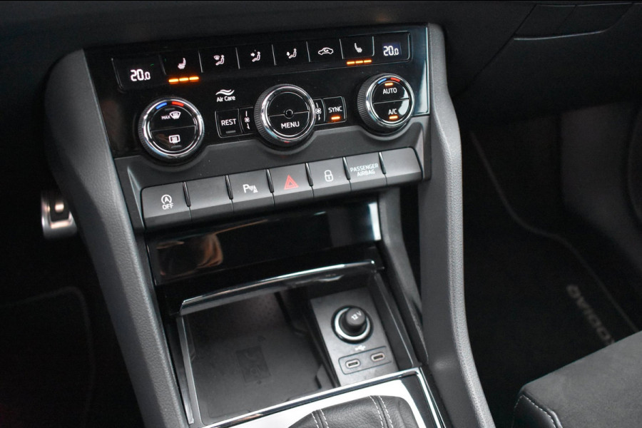 Škoda Kodiaq 1.5 TSI Sportline Business 7p. | TREKHAAK | CANTON | CAMERA | NAP | DEALER ONDERHOUDEN | KEYLESS | STOELVERWARMING