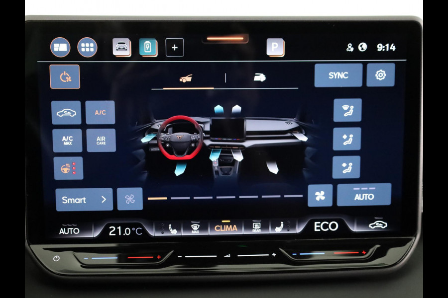 CUPRA Terramar 1.5 TSI e-Hybrid VZ America s CUP 272pk | Panoramadak | Trekhaak | 360° Camera | Elektrisch verstelbare voorstoelen | Lederen bekleding | Verwarmbare voorstoelen