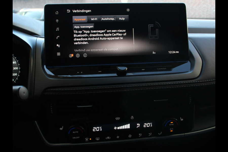 Nissan QASHQAI 1.3 MHEV Automaat N-Connecta Navigatie Climate Control Sfeerverlichting Camera 360 Led Dab Verwarmde voorstoelen Adaptieve Cruise Control Digitale Cockpit Lichtmetalen Velgen