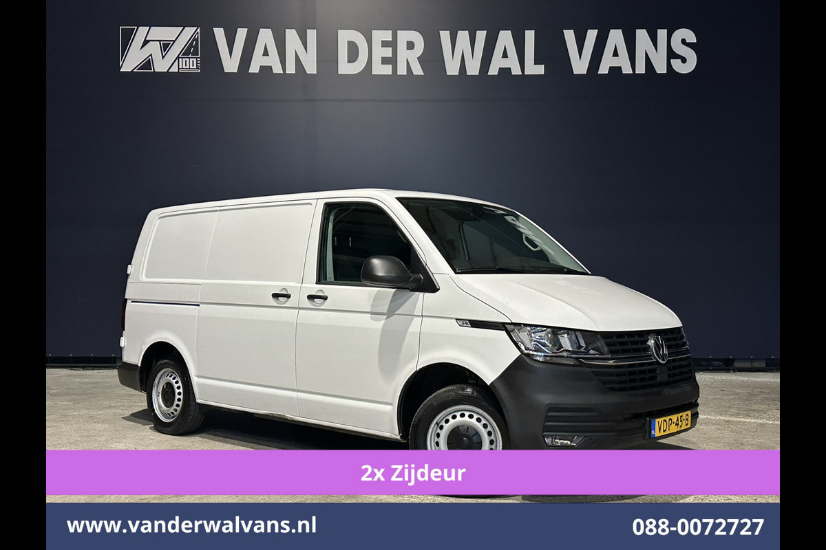 Volkswagen Transporter 2.0 TDI 150pk L1H1 Inrichting Euro6 Airco | 2x Zijdeur | 2500kg Trekhaak | Parkeersensoren