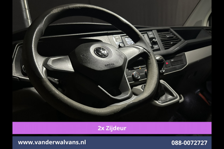 Volkswagen Transporter 2.0 TDI 150pk L1H1 Inrichting Euro6 Airco | 2x Zijdeur | 2500kg Trekhaak | Parkeersensoren