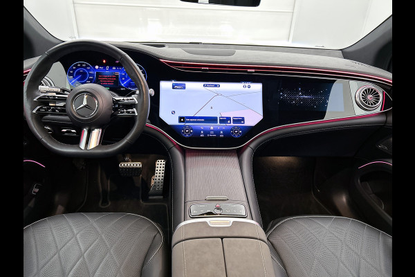 Mercedes-Benz EQS SUV 450 4MATIC AMG Line 118 kWh Mbux hyperscreen klasse 3 3n 5 alarm 22 inch lichtmetalen | Panoramadak | MBUX hyperscreen | 5 zitter | Alarm  klasse 3+5 zeer veel opties | Inclusief 24 maanden Mercedes-Benz Certified garantie voor Europa.