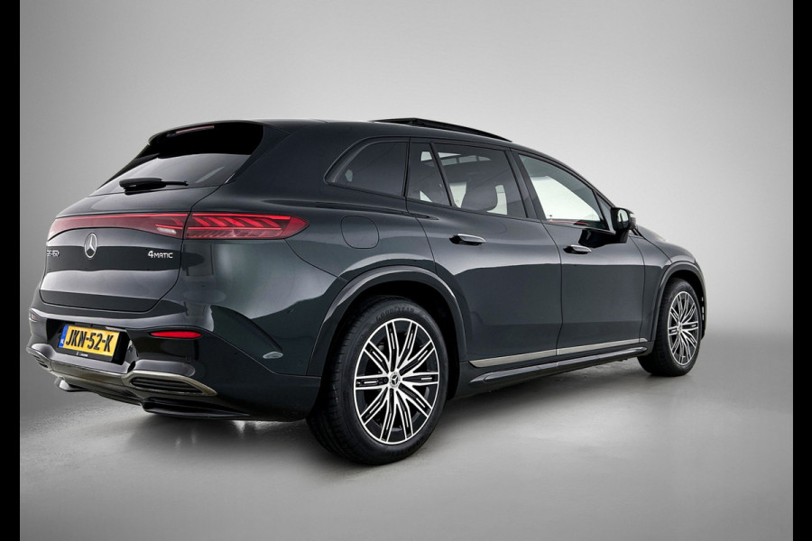 Mercedes-Benz EQS SUV 450 4MATIC AMG Line 118 kWh Mbux hyperscreen klasse 3 3n 5 alarm 22 inch lichtmetalen | Panoramadak | MBUX hyperscreen | 5 zitter | Alarm  klasse 3+5 zeer veel opties | Inclusief 24 maanden Mercedes-Benz Certified garantie voor Europa.