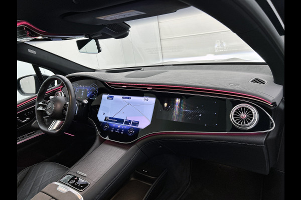 Mercedes-Benz EQS SUV 450 4MATIC AMG Line 118 kWh Mbux hyperscreen klasse 3 3n 5 alarm 22 inch lichtmetalen | Panoramadak | MBUX hyperscreen | 5 zitter | Alarm  klasse 3+5 zeer veel opties | Inclusief 24 maanden Mercedes-Benz Certified garantie voor Europa.
