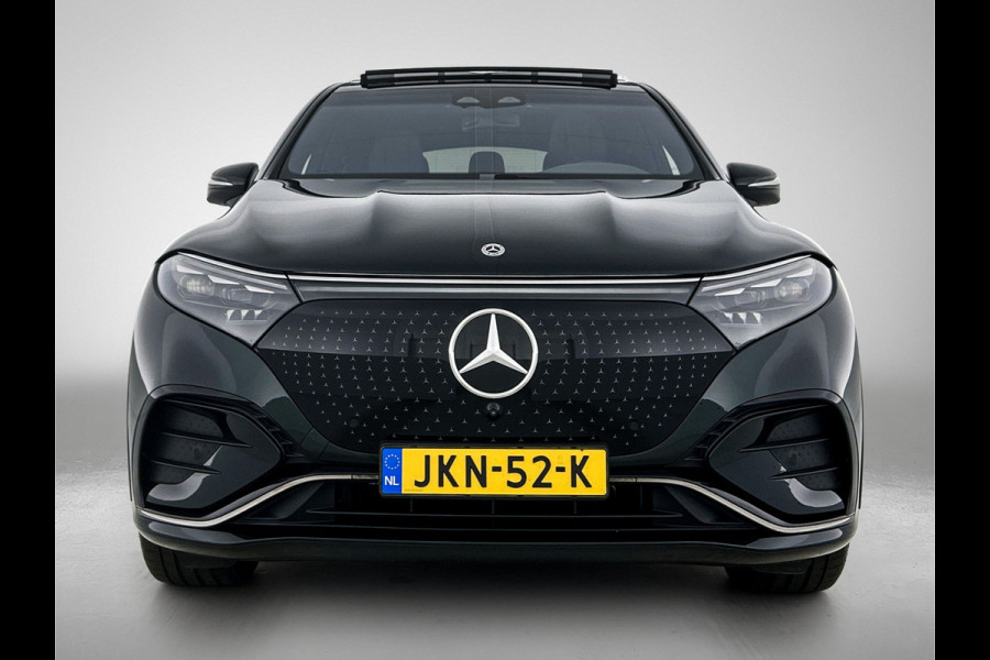 Mercedes-Benz EQS SUV 450 4MATIC AMG Line 118 kWh Mbux hyperscreen klasse 3 3n 5 alarm 22 inch lichtmetalen | Panoramadak | MBUX hyperscreen | 5 zitter | Alarm  klasse 3+5 zeer veel opties | Inclusief 24 maanden Mercedes-Benz Certified garantie voor Europa.