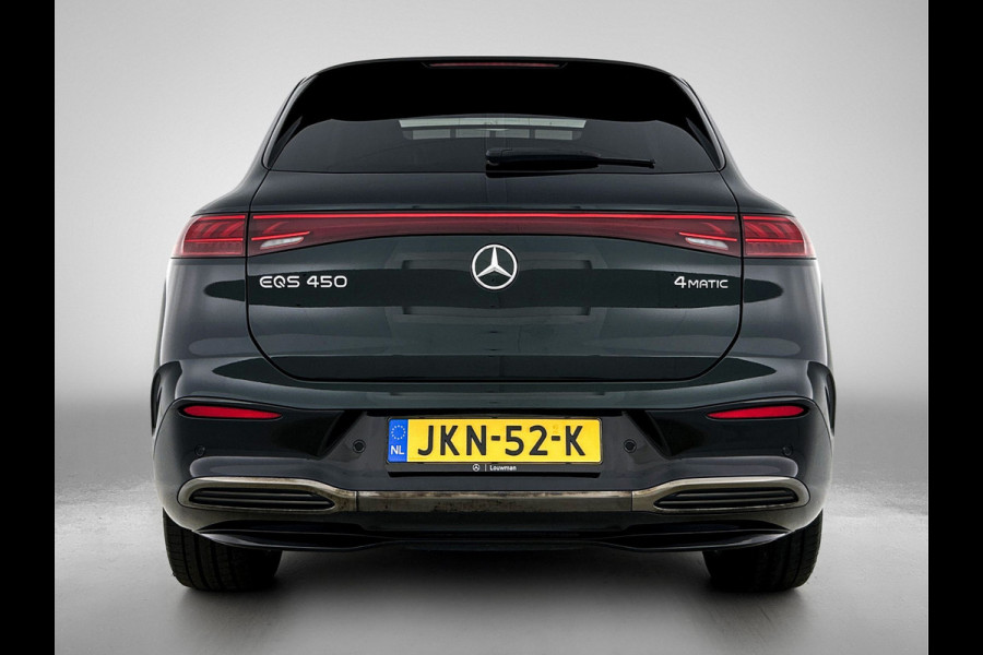 Mercedes-Benz EQS SUV 450 4MATIC AMG Line 118 kWh Mbux hyperscreen klasse 3 3n 5 alarm 22 inch lichtmetalen | Panoramadak | MBUX hyperscreen | 5 zitter | Alarm  klasse 3+5 zeer veel opties | Inclusief 24 maanden Mercedes-Benz Certified garantie voor Europa.