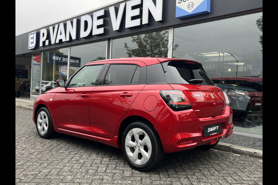 Suzuki Swift 1.2 Smart Hybrid Select CVT Automaat | In meerdere kleuren uit voorraad leverbaar | Adapt. Cruise | Camera | Stoelverwarming | 16'' | Dodehoek | Carplay/Android Auto | Smart Entry |