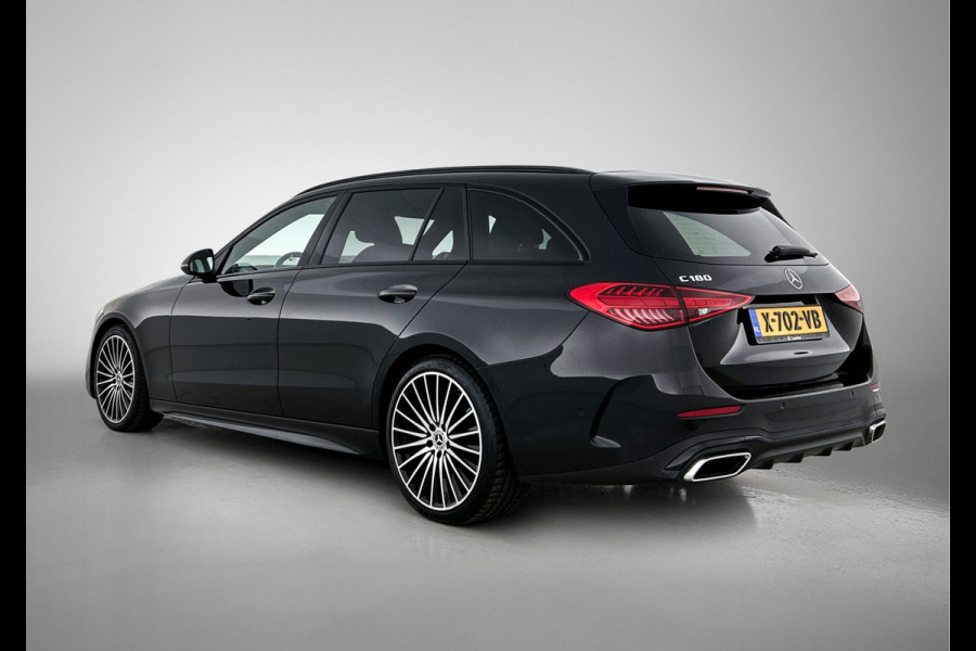 Mercedes-Benz C-Klasse Estate 180 AMG Line | Amg In en Exterieur | Dodehoekassistent | Memory Seats | Night pakket | Inclusief 24 maanden Mercedes-Benz Certified garantie voor Europa.