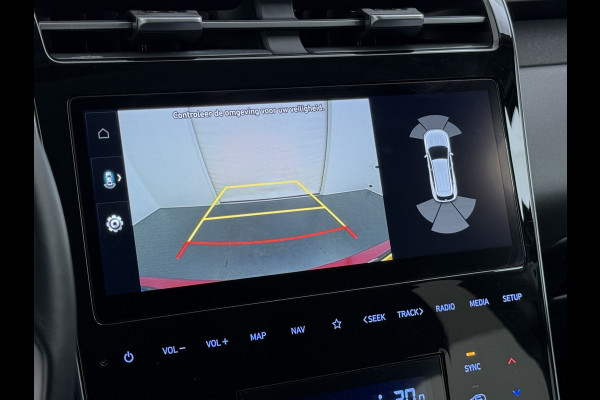 Hyundai Tucson 265PK PHEV Hybrid 4WD Navi Camera Adap.Cruise SOH 100% Apple Carplay Android Pdc ECC Comfort Smart Hybrid Isofix DAB Elek.Achterklep Stoel+Stuurverwarming Led Lmv Keyless Regensensor AWD Origineel Nederlandse Auto Plug In Hybride