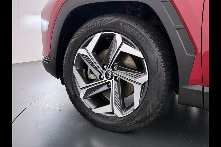 Hyundai Tucson 265PK PHEV Hybrid 4WD Navi Camera Adap.Cruise SOH 100% Apple Carplay Android Pdc ECC Comfort Smart Hybrid Isofix DAB Elek.Achterklep Stoel+Stuurverwarming Led Lmv Keyless Regensensor AWD Origineel Nederlandse Auto Plug In Hybride