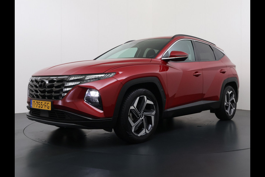Hyundai Tucson 265PK PHEV Hybrid 4WD Navi Camera Adap.Cruise SOH 100% Apple Carplay Android Pdc ECC Comfort Smart Hybrid Isofix DAB Elek.Achterklep Stoel+Stuurverwarming Led Lmv Keyless Regensensor AWD Origineel Nederlandse Auto Plug In Hybride