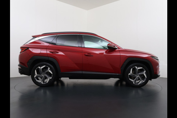 Hyundai Tucson 265PK PHEV Hybrid 4WD Navi Camera Adap.Cruise SOH 100% Apple Carplay Android Pdc ECC Comfort Smart Hybrid Isofix DAB Elek.Achterklep Stoel+Stuurverwarming Led Lmv Keyless Regensensor AWD Origineel Nederlandse Auto Plug In Hybride