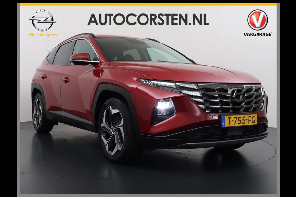 Hyundai Tucson 265PK PHEV Hybrid 4WD Navi Camera Adap.Cruise SOH 100% Apple Carplay Android Pdc ECC Comfort Smart Hybrid Isofix DAB Elek.Achterklep Stoel+Stuurverwarming Led Lmv Keyless Regensensor AWD Origineel Nederlandse Auto Plug In Hybride