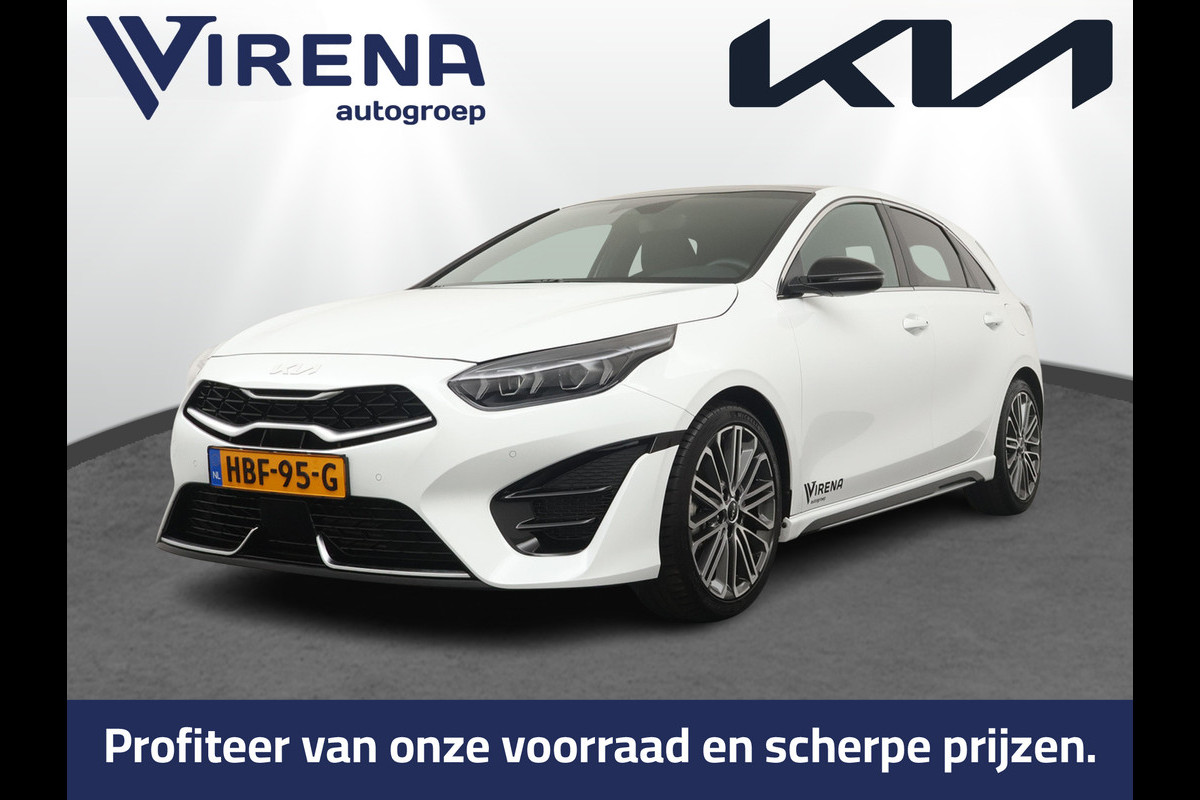 Kia Ceed 1.5 T-GDi GT-PlusLine - Automaat - Stoel/Stuurverwarming - Adaptief Cruise Control - Navigatie - Climate Control - Fabrieksgarantie Tot 2032