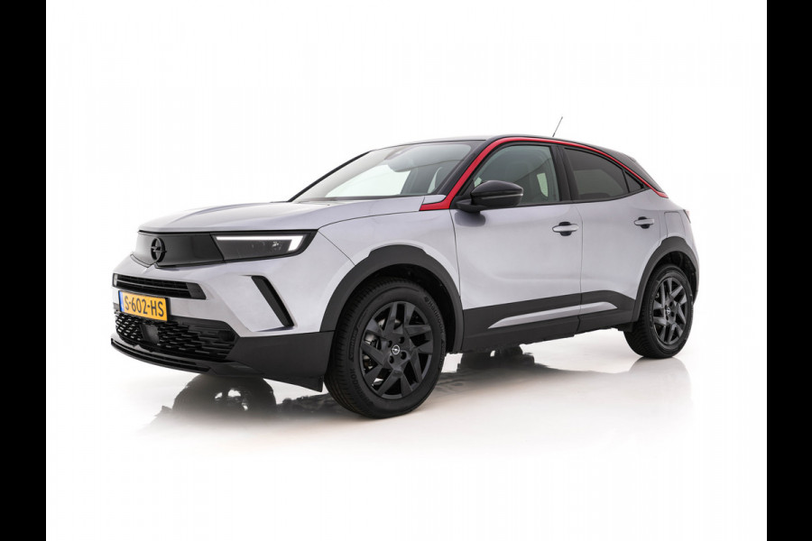 Opel Mokka-e GS Line Level-4 50 kWh [3-Fase-11kW] {SoH-95%} (INCL-BTW) Aut. *HEATPUMP | LEATHER-FABRIC | NAVI-FULLMAP|  DIGI-COCKPIT | FULL-LED | CAMERA | COMFORTSEATS | KEYLESS | DAB+ | ECC | CCS-FASTLOADER | CRUISE | 17''ALU*
