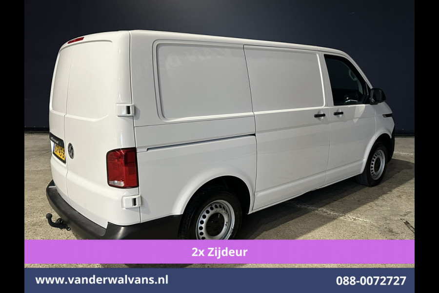 Volkswagen Transporter 2.0 TDI 150pk L1H1 Inrichting Euro6 Airco | 2x Zijdeur | 2500kg Trekhaak | Parkeersensoren