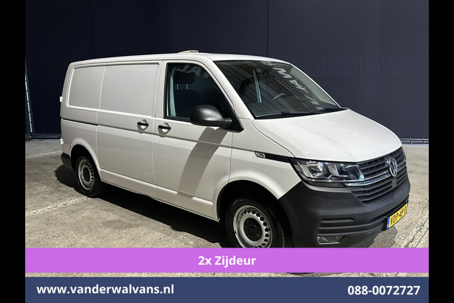 Volkswagen Transporter 2.0 TDI 150pk L1H1 Inrichting Euro6 Airco | 2x Zijdeur | 2500kg Trekhaak | Parkeersensoren