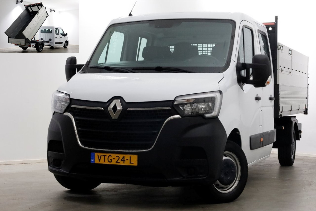 Renault Master T35 2.3 dCi 145pk L3 D.C. Kipper met hoge boorden 01-2023